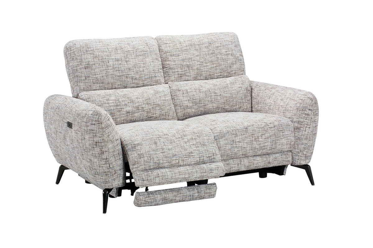 Libby 2 Seater Power Recliner - Beige - Dante Furniture