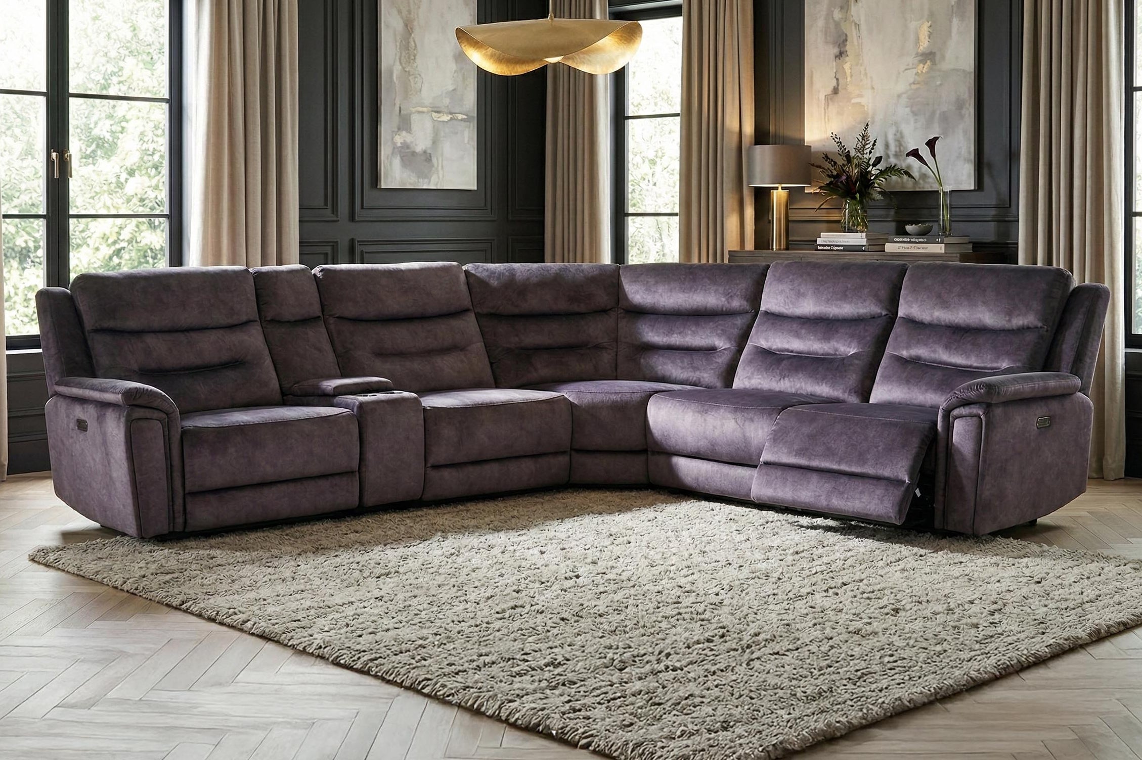 berlin corner sofa life style picture dante furniture