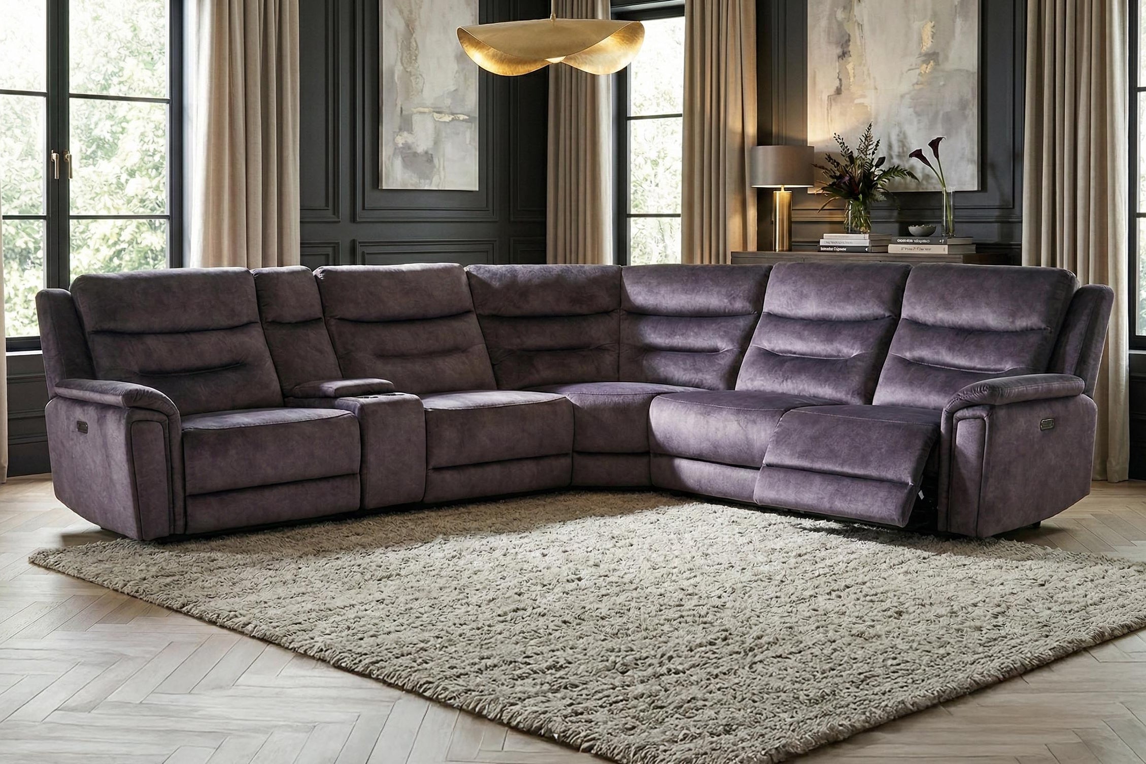 berlin corner sofa life style picture dante furniture