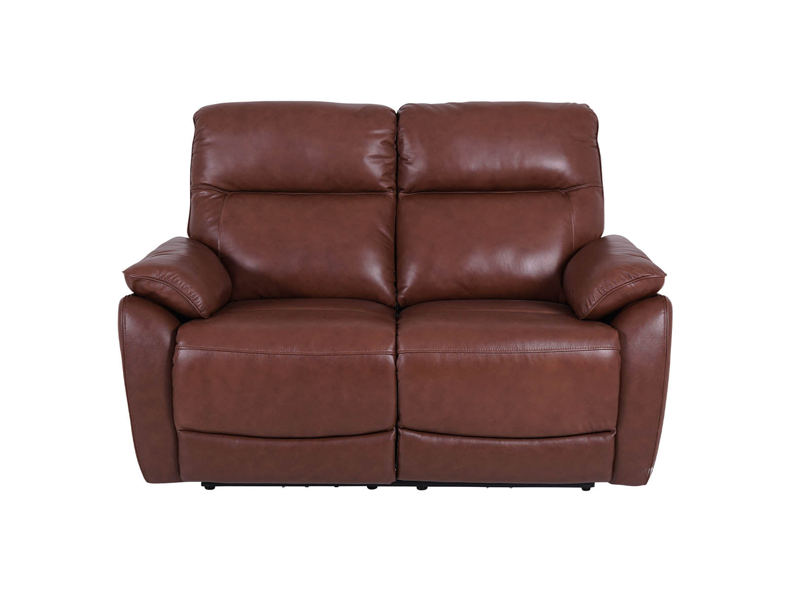 2 Seater Power Recliner Sofa Brown