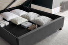 Fabric 2 Drawer Storage Bed