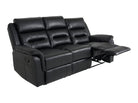 3-Seater Leather Recliner Sofa