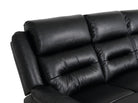 3-Seater Leather Recliner Sofa