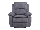 grey recliner armchair