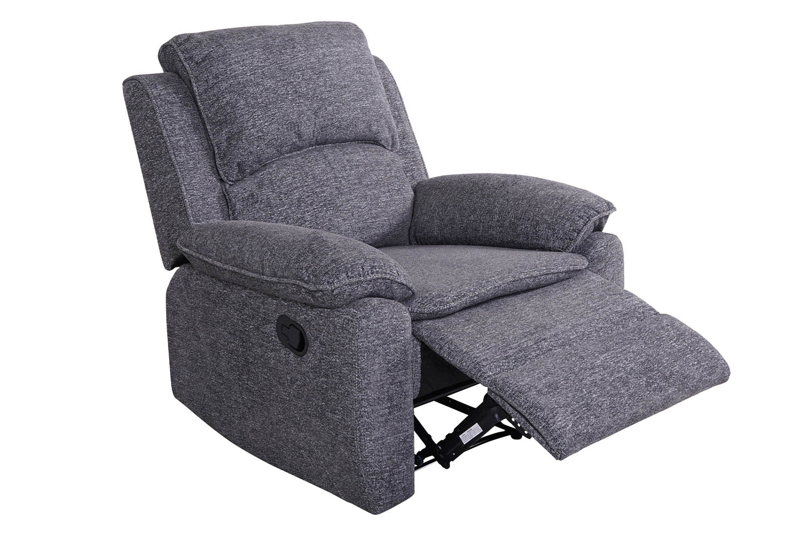 grey recliner armchair