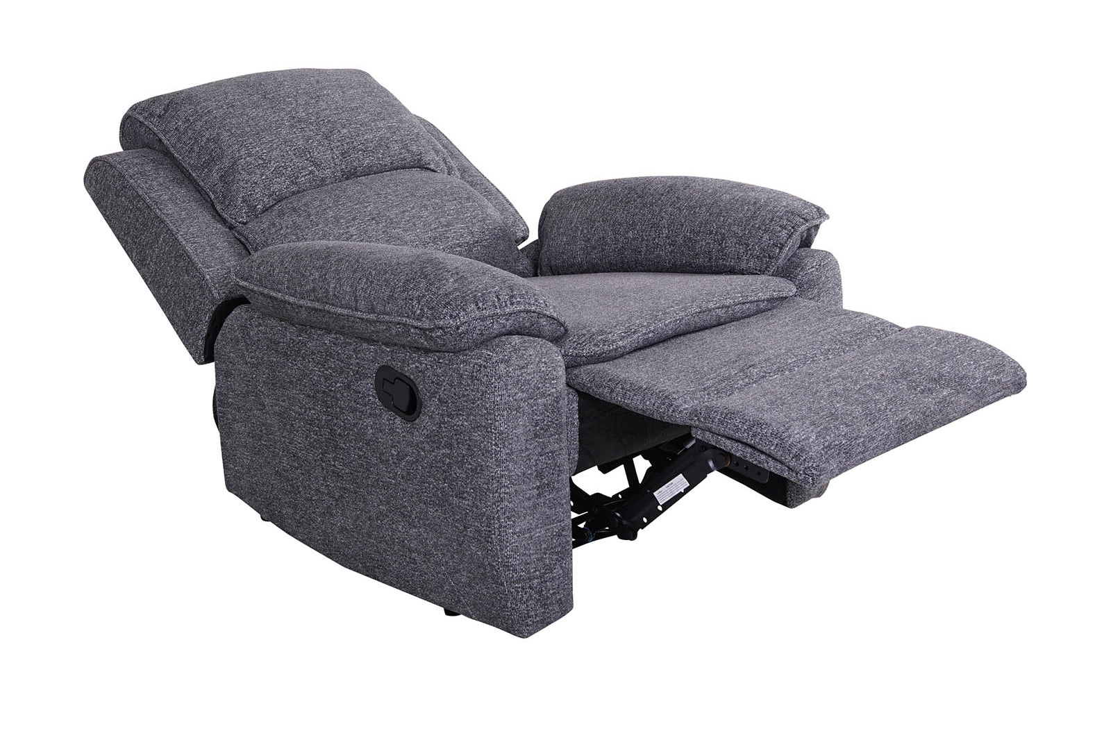 grey recliner armchair