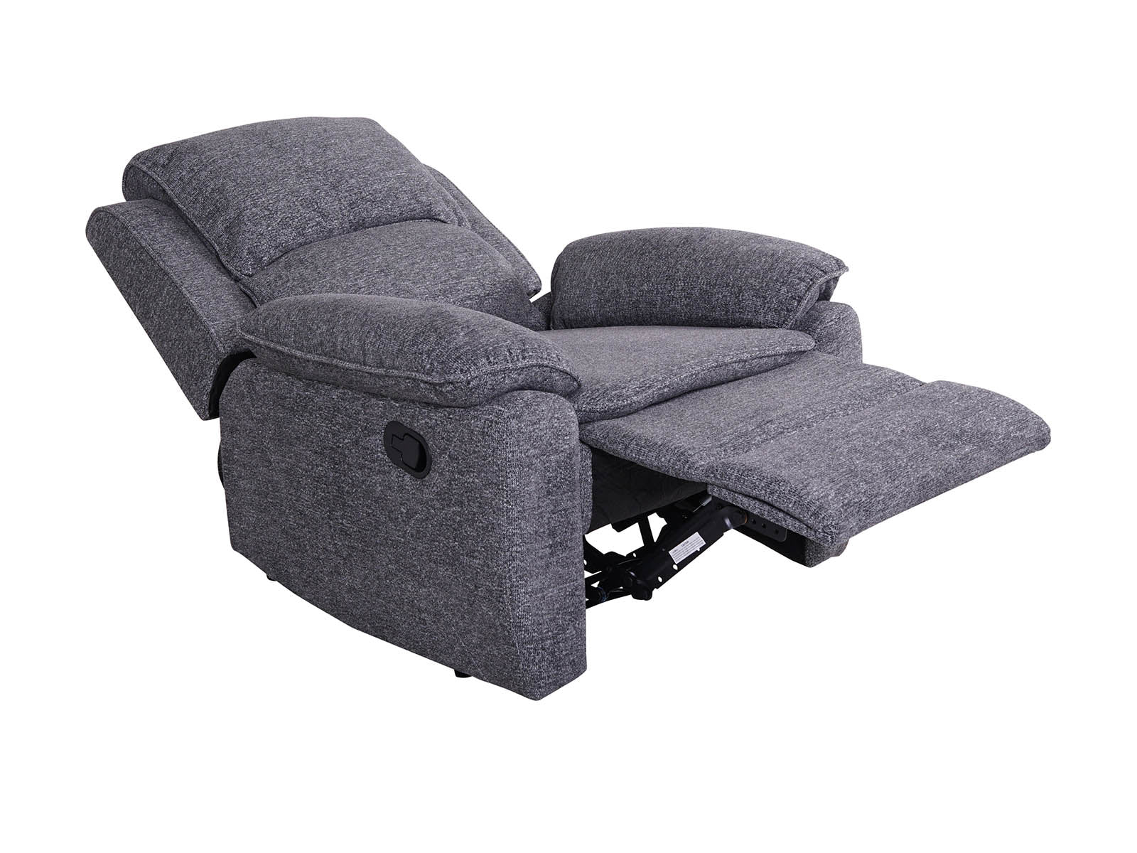 grey recliner armchair