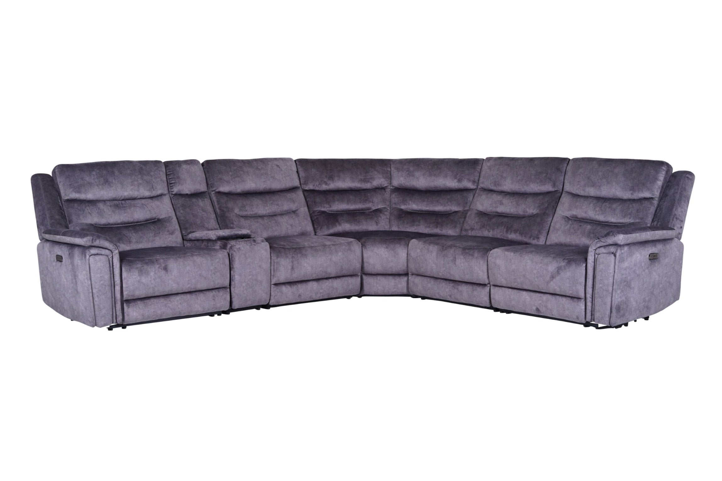 Berlin Dark grey Corner Sofa - Dante Furniture