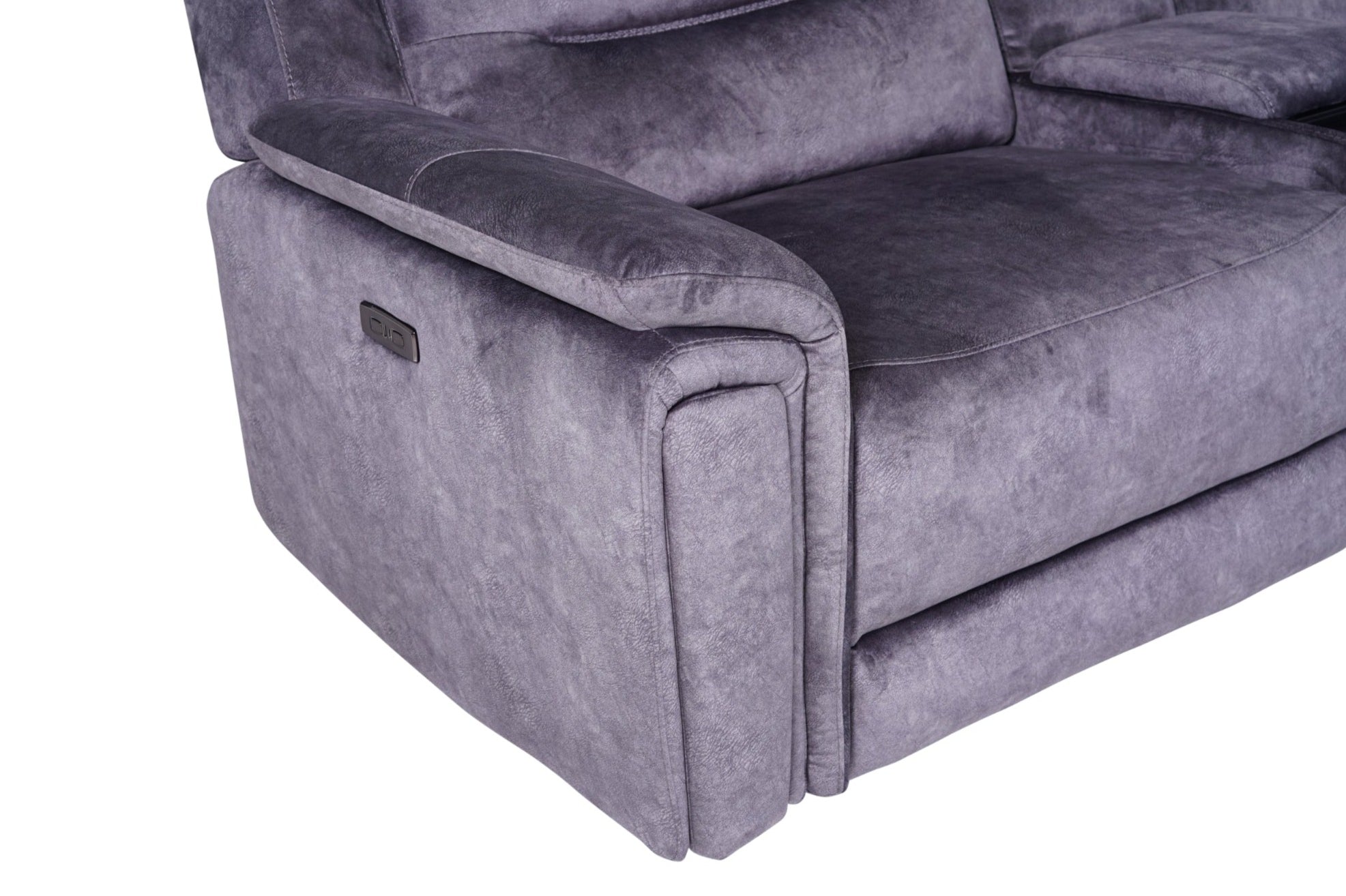 Berlin Dark grey Corner Sofa - Dante Furniture