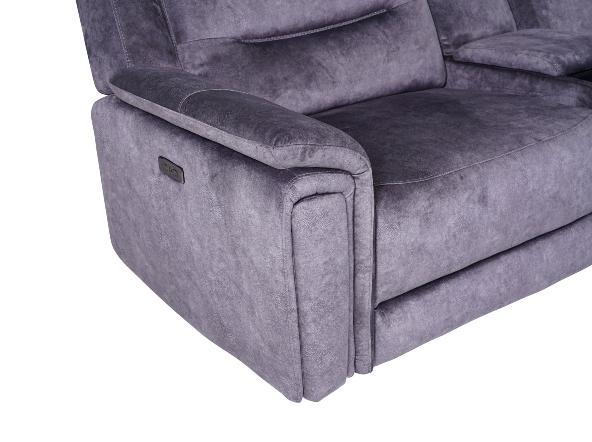 Berlin Dark grey Corner Sofa - Dante Furniture