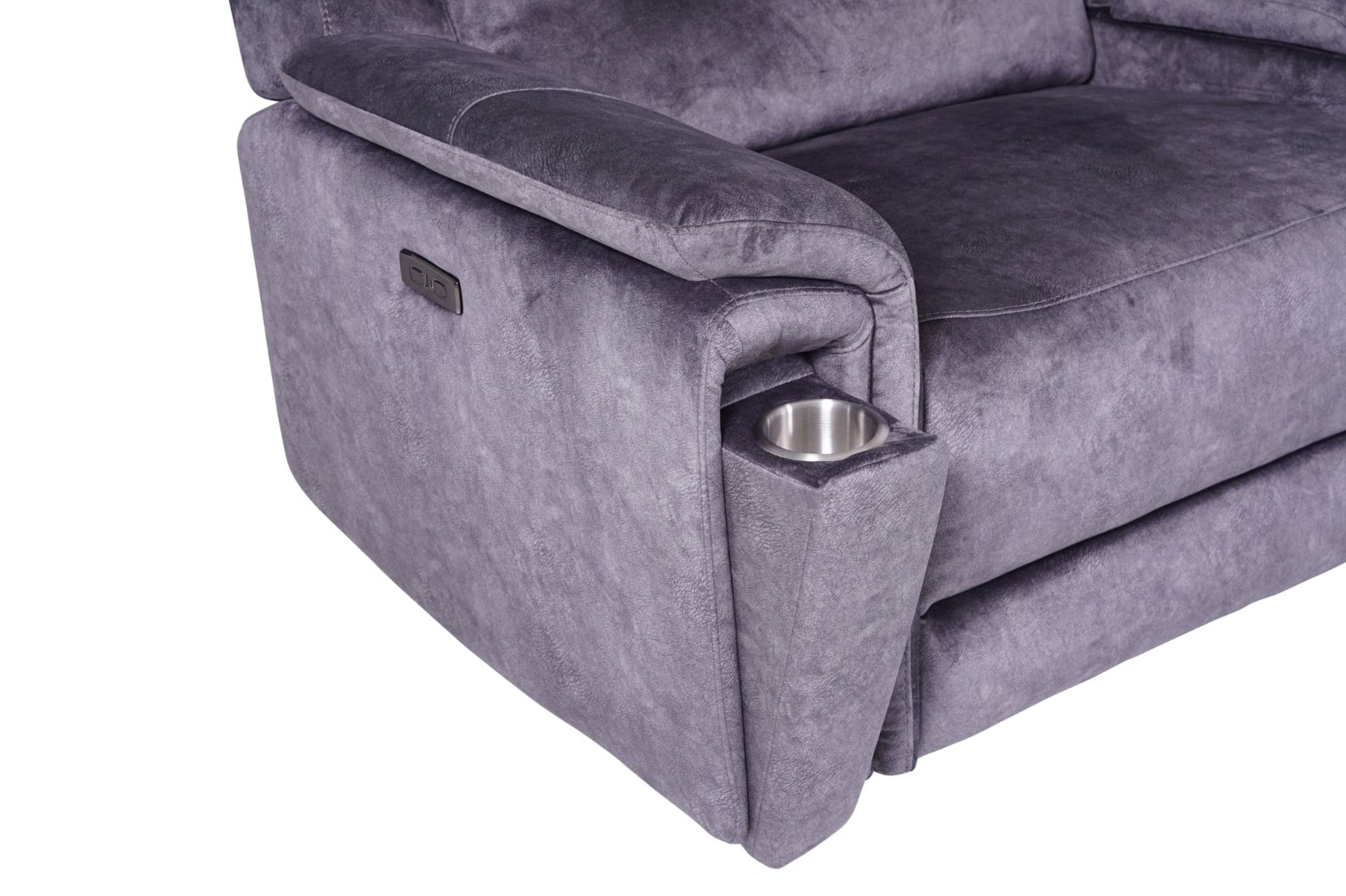 Berlin Dark grey Corner Sofa - Dante Furniture