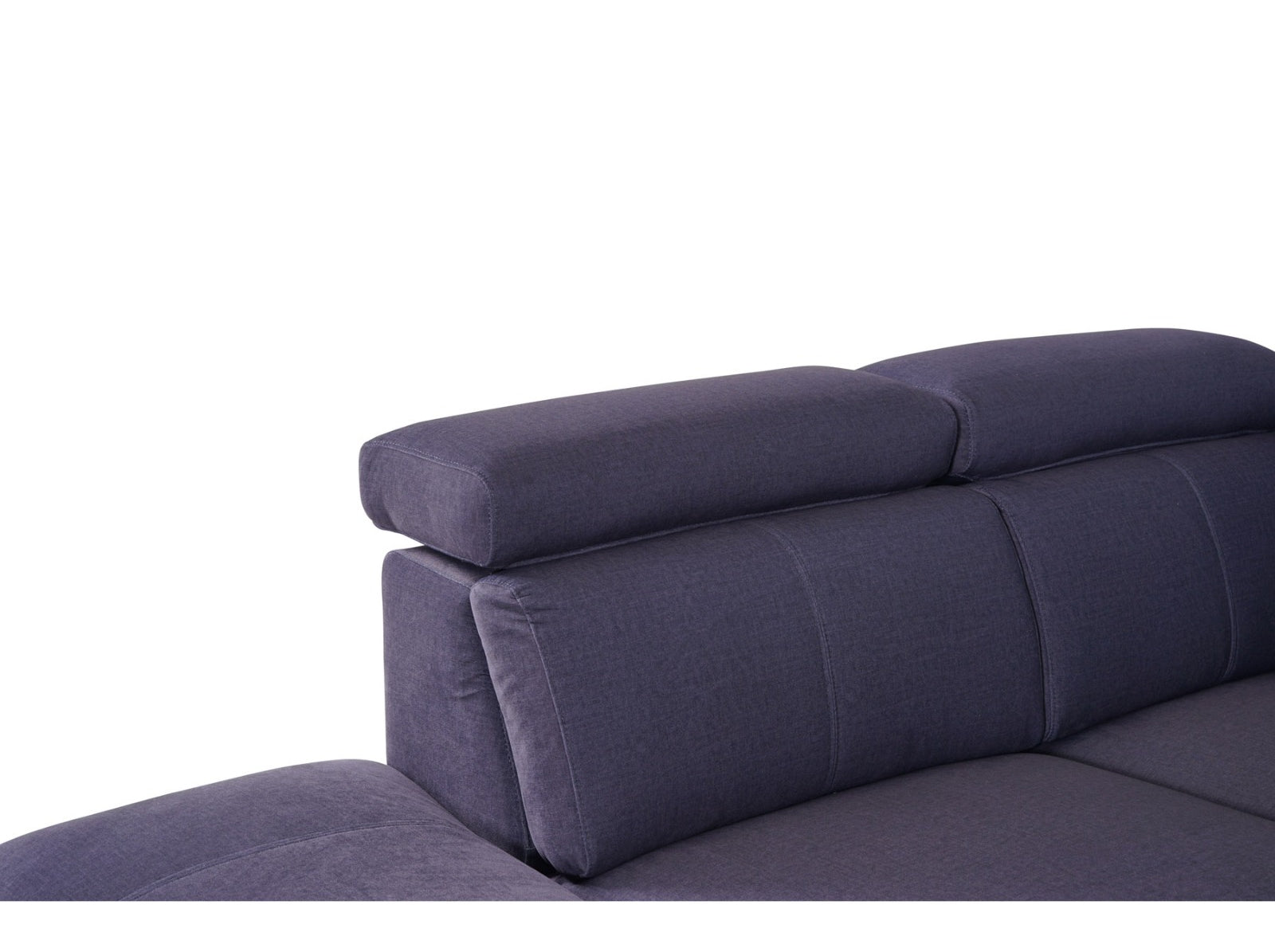 Matera Left Hand Facing Arm Open End Corner Sofa - Charcoal Grey Fabric - Dante Furniture