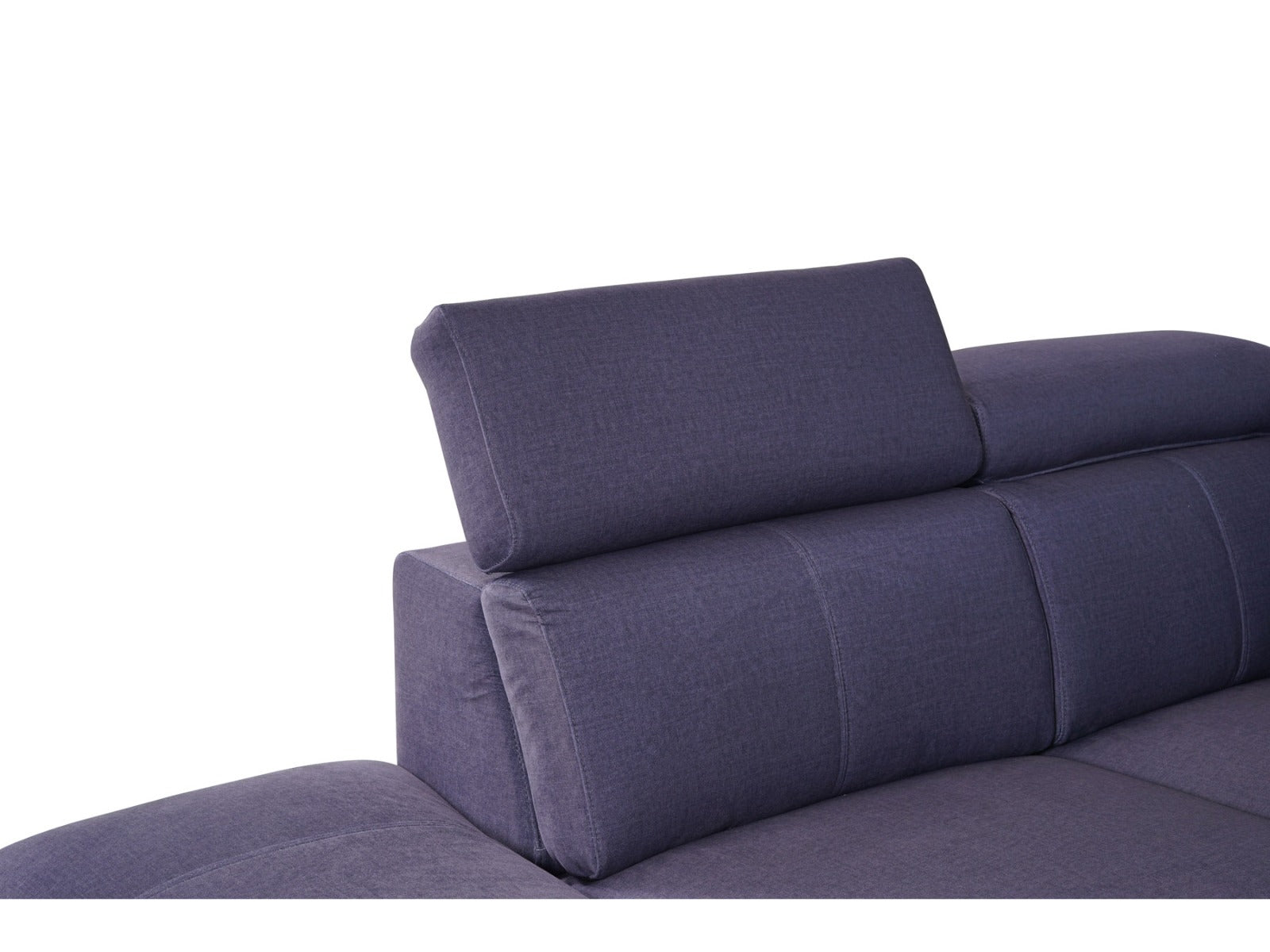 Matera Left Hand Facing Arm Open End Corner Sofa - Charcoal Grey Fabric - Dante Furniture
