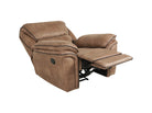 Monaco brown recliner armchair