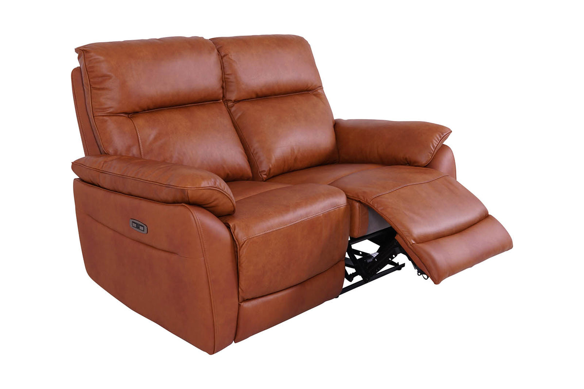 Salisbury 2 Seater Power Recliner Sofa Tan