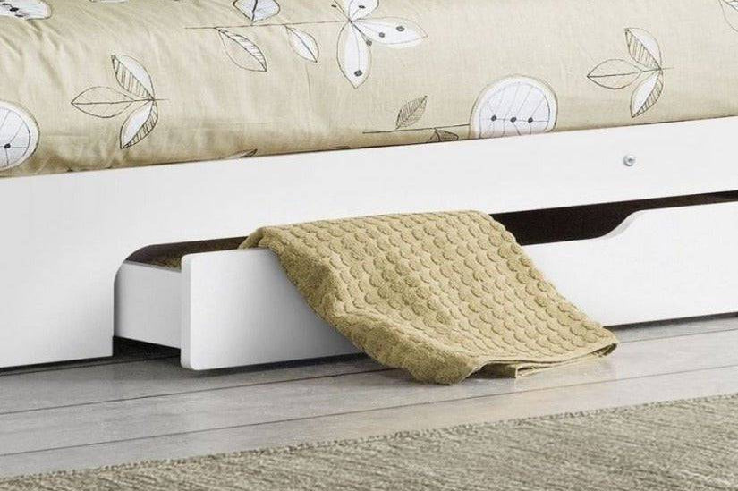 Orion Storage Bunk Bed 3ft Single in White