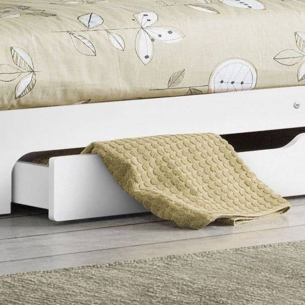 Orion Storage Bunk Bed 3ft Single in White