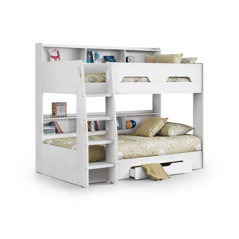 Orion Storage Bunk Bed 3ft Single in White