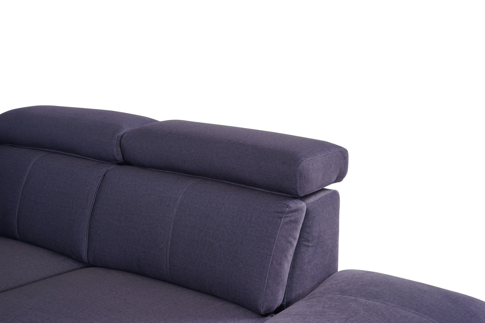 Matera Right Hand Facing Arm Open End Corner Sofa - Charcoal Grey Fabric - Dante Furniture