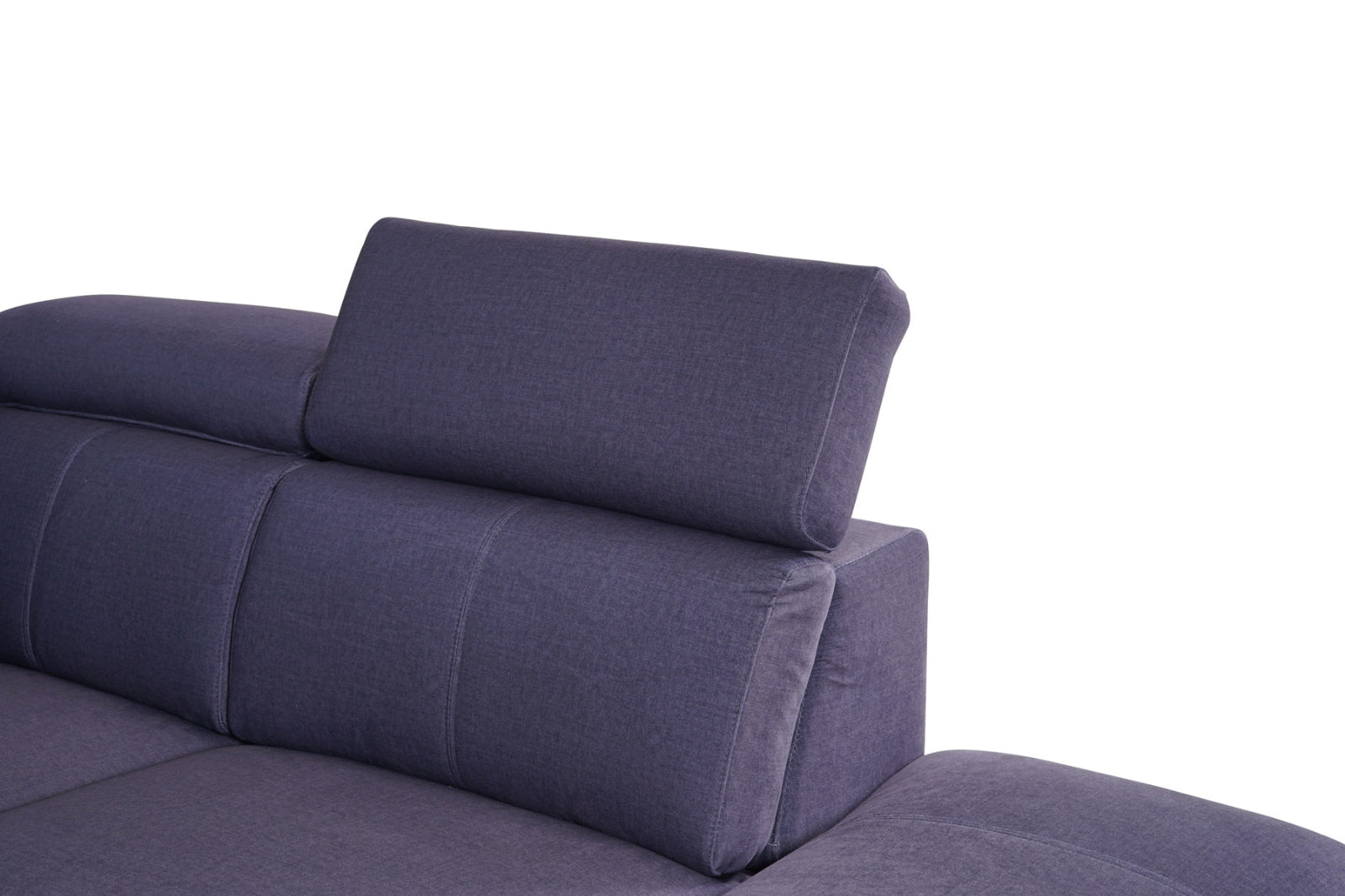 Matera Right Hand Facing Arm Open End Corner Sofa - Charcoal Grey Fabric - Dante Furniture