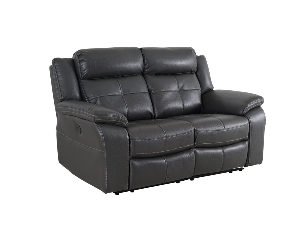Langdale 2 Seater Recliner - Grey - Dante Furniture