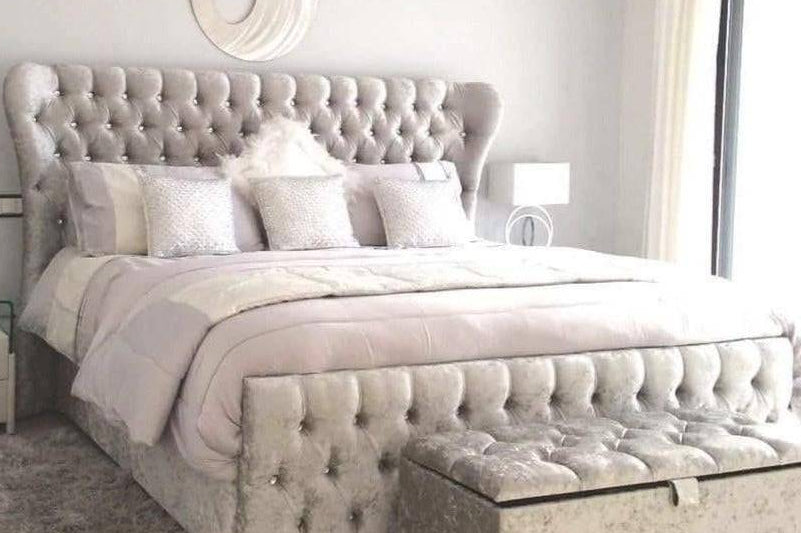 Genoa Wingback Bed - BedHut
