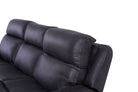 Eiger Grey 3 Seater Sofa Power Recliner - Dante Furniture