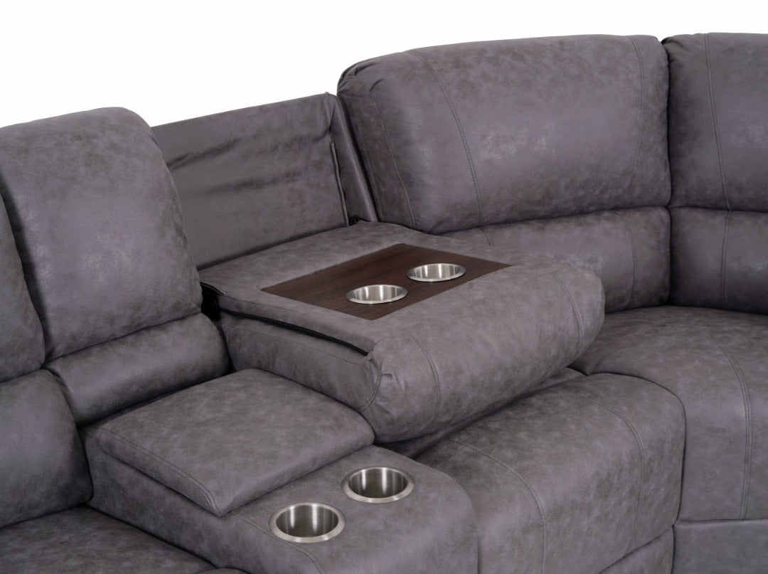 Beri Corner Sofa - Light Grey - Dante Furniture