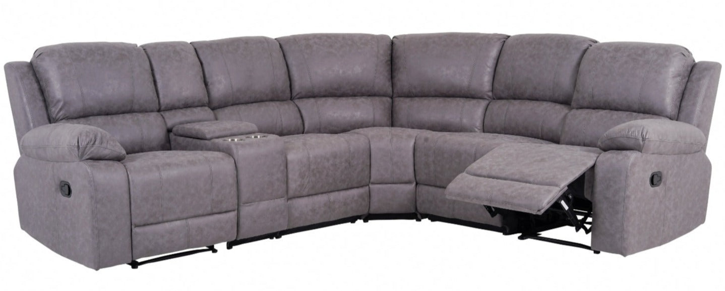 Beri Corner Sofa - Light Grey - Dante Furniture