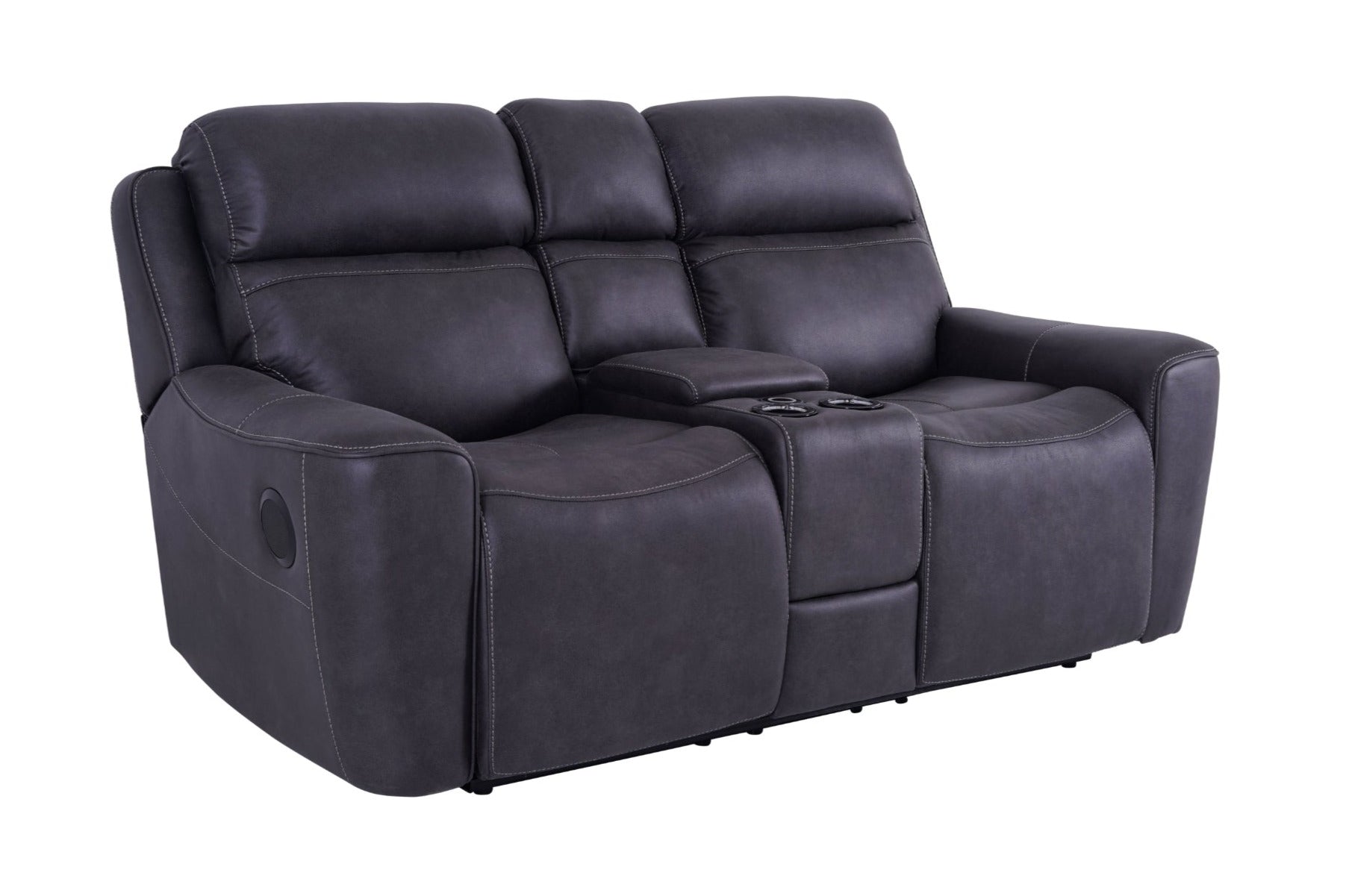 Eiger 2 Seater Smart sofa Power Recliner with Console - Dante Furniture