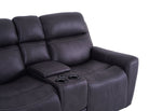 Eiger 2 Seater Smart sofa Power Recliner with Console - Dante Furniture