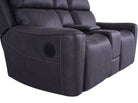 Eiger 2 Seater Smart sofa Power Recliner with Console - Dante Furniture