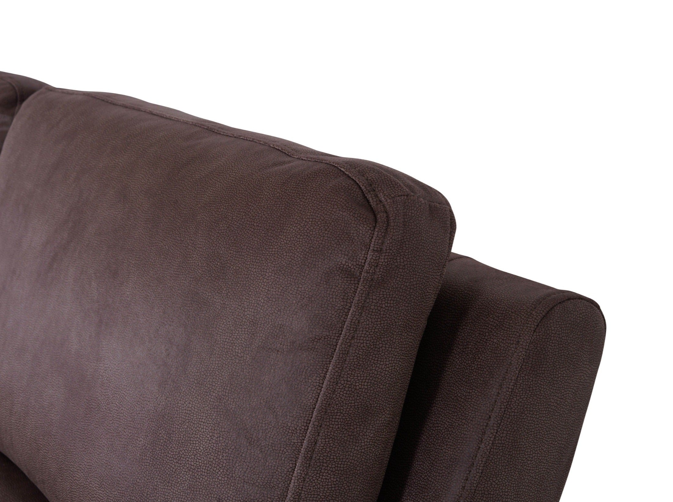 Malmo 2 Seater Recliner Brown - Dante Furniture