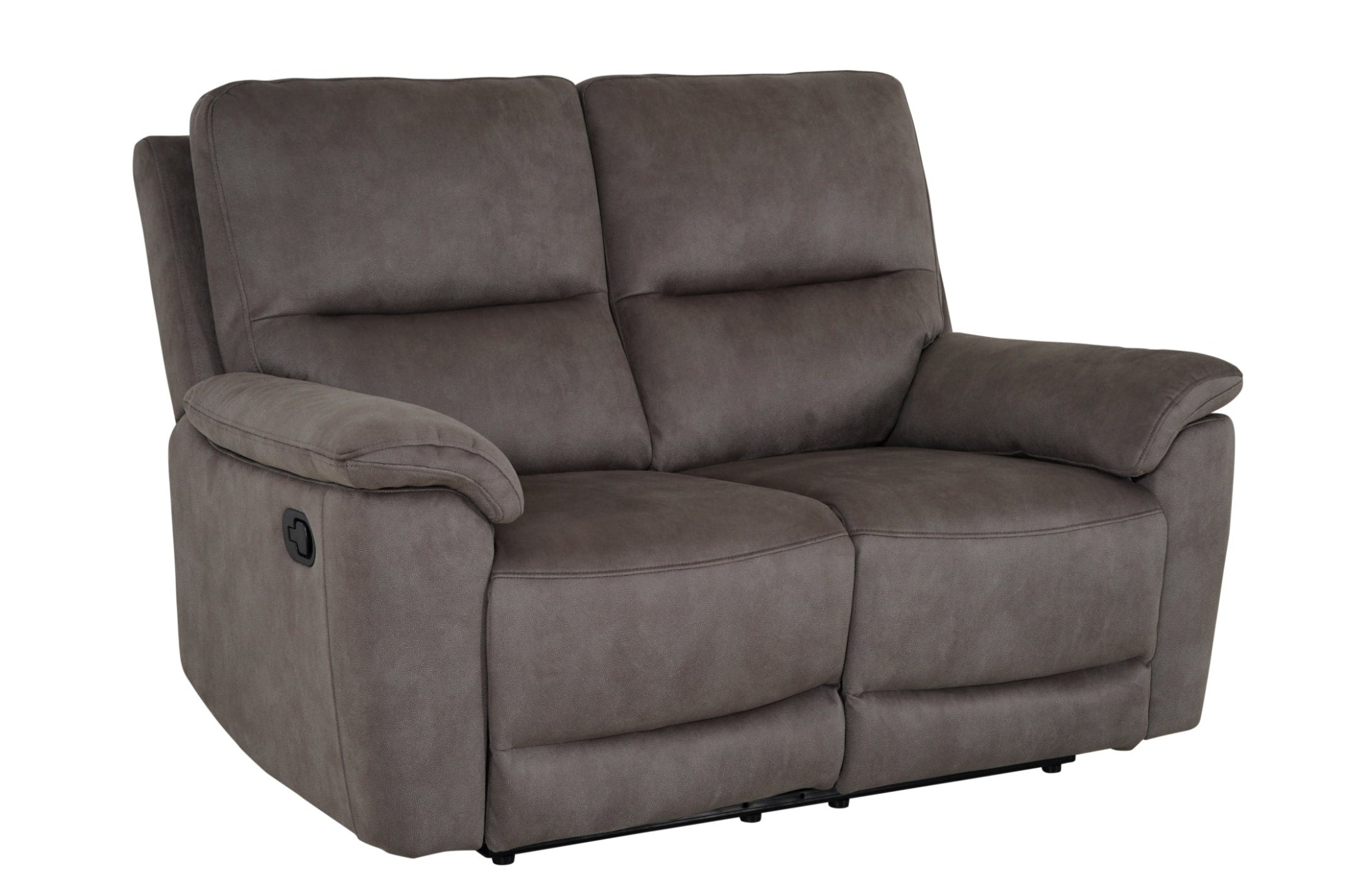 Malmo 2 Seater Recliner - Grey - Dante Furniture