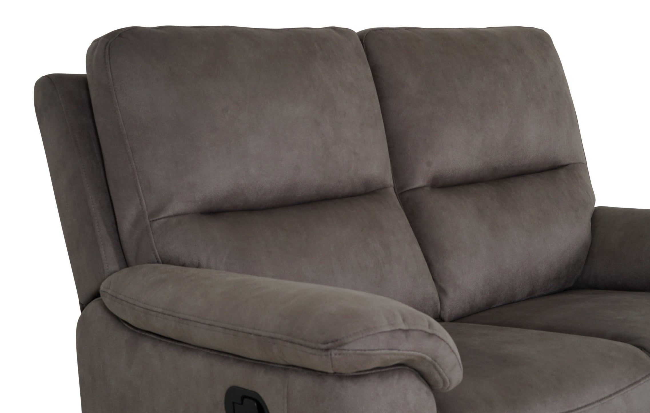 Malmo 2 Seater Recliner - Grey - Dante Furniture