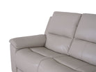 Valdez 3 Seater Power Recliner Cream - Dante Furniture