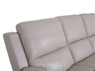 Valdez 3 Seater Power Recliner Cream - Dante Furniture