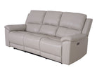 Valdez 3 Seater Power Recliner Cream - Dante Furniture