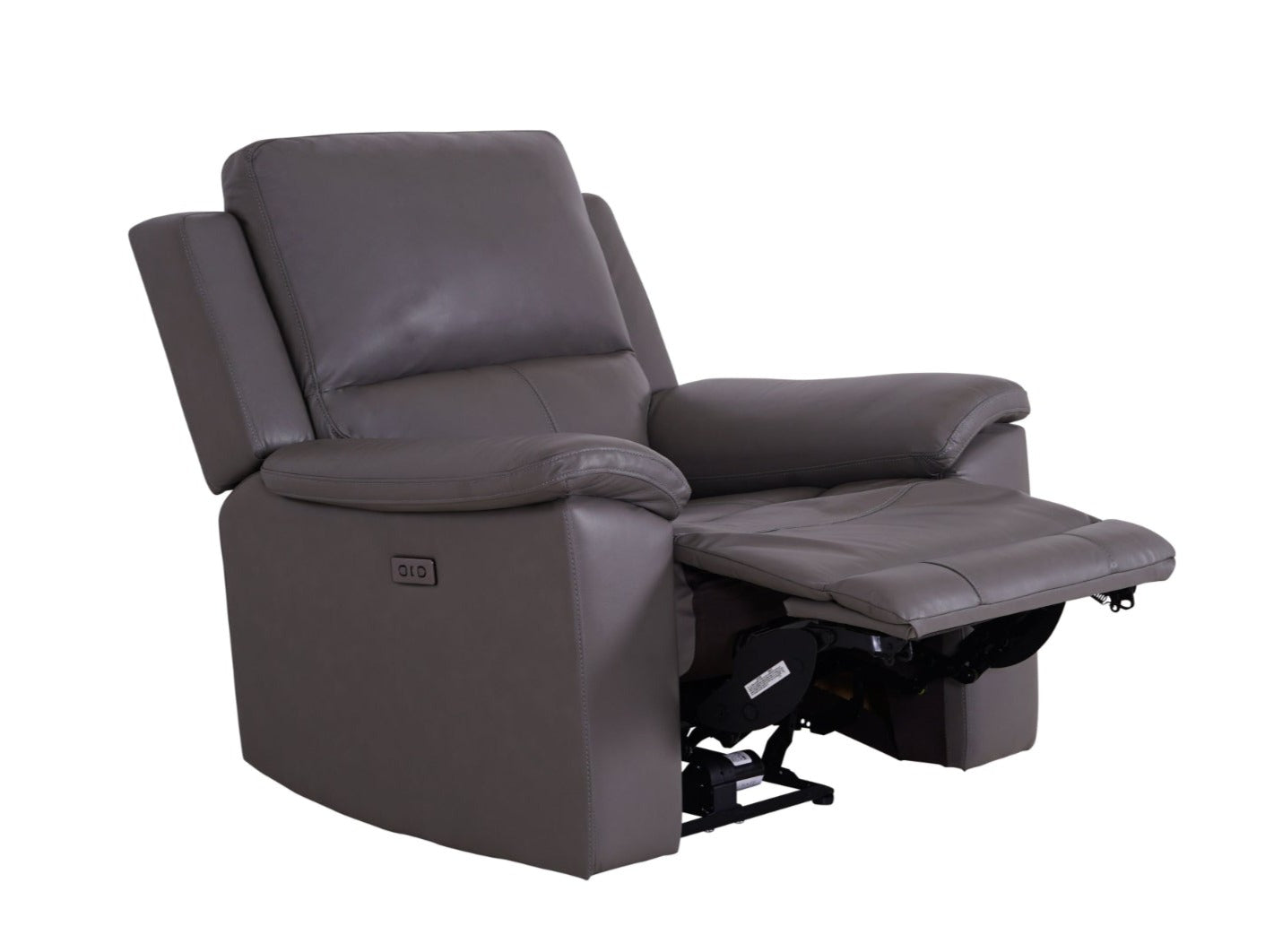 Valdez Power Recliner Armchair Grey - Dante Furniture