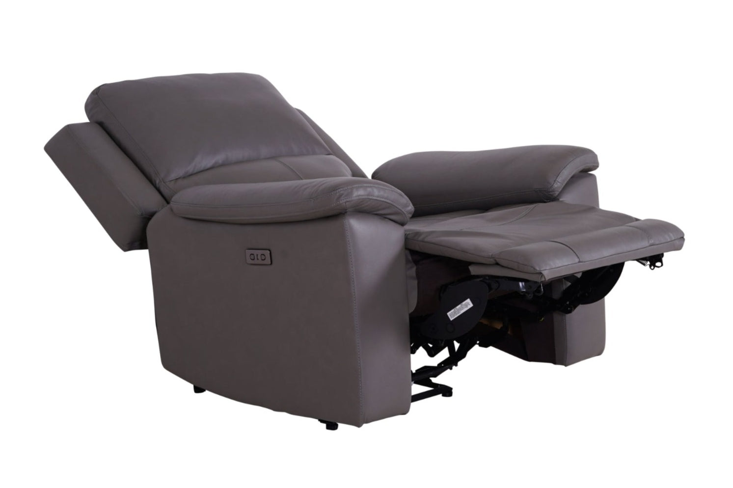 Valdez Power Recliner Armchair Grey - Dante Furniture