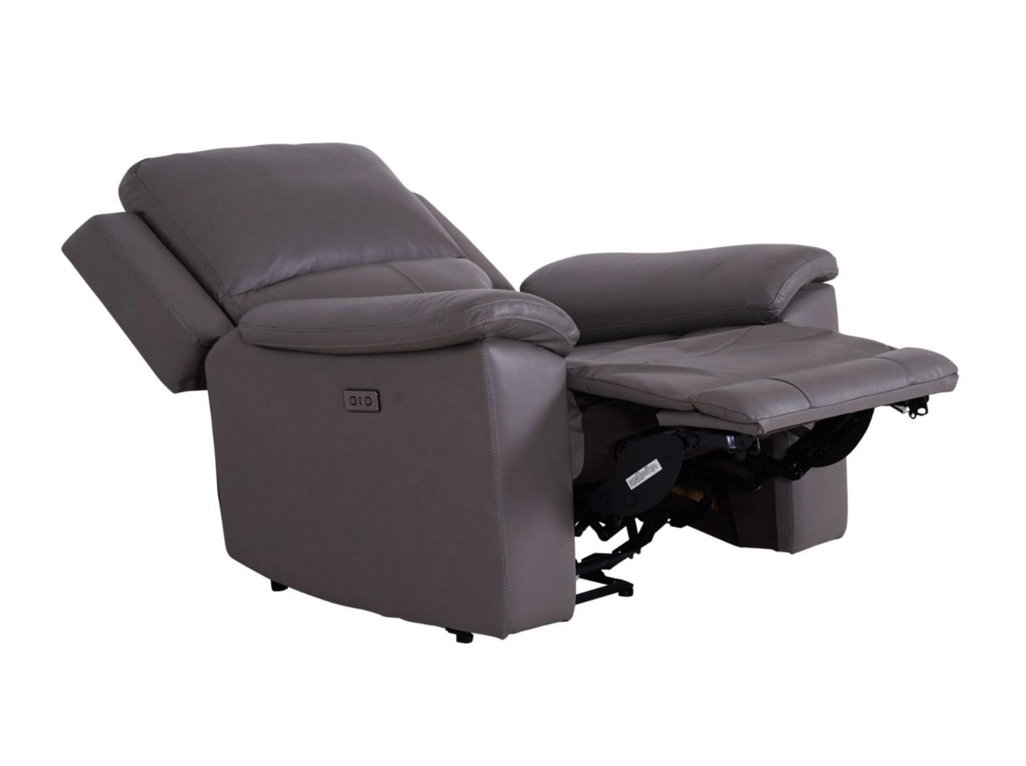 Valdez Power Recliner Armchair Grey - Dante Furniture