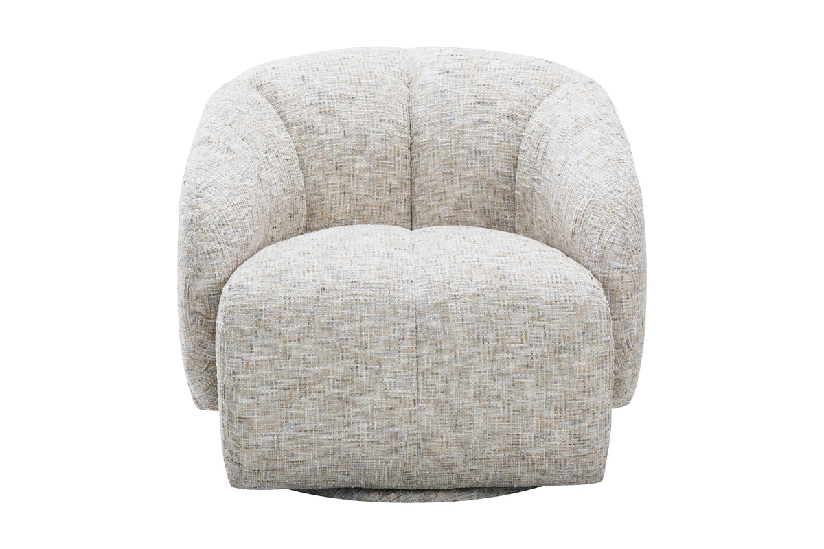 Santorini Swivel Cuddle Chair – Beige - Dante Furniture - image 2