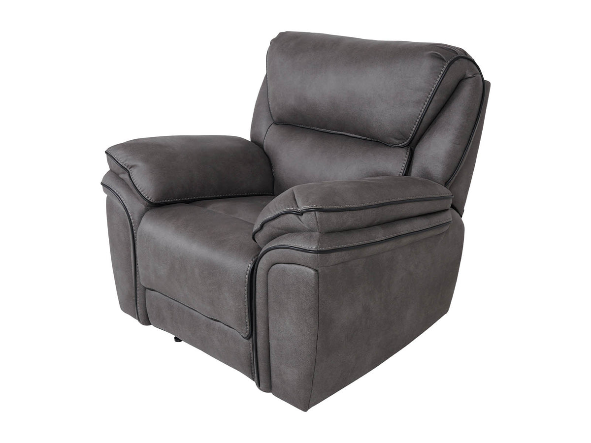 Monaco grey recliner armchair