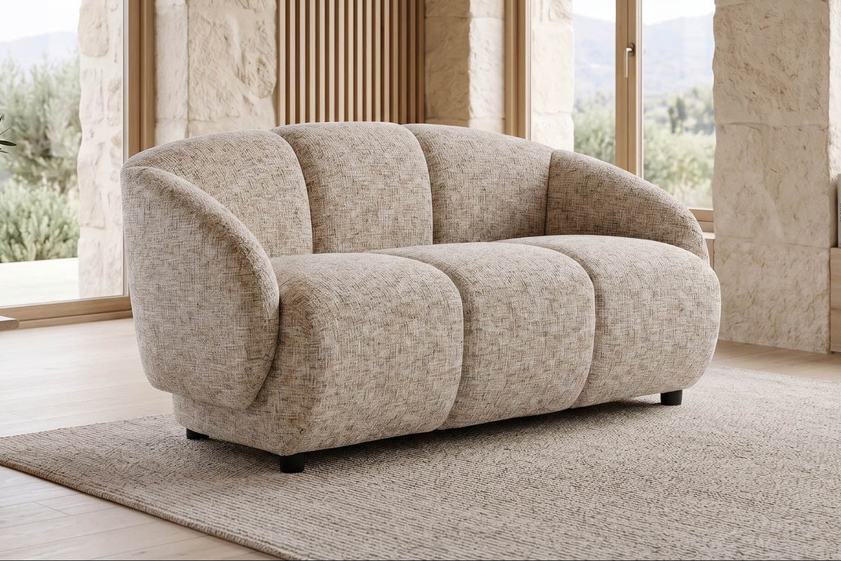 Santorini 2 Seater Sofa – Beige - Dante Furniture