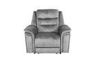 Berlin Power Recliner Armchair - Light Grey - Dante Furniture