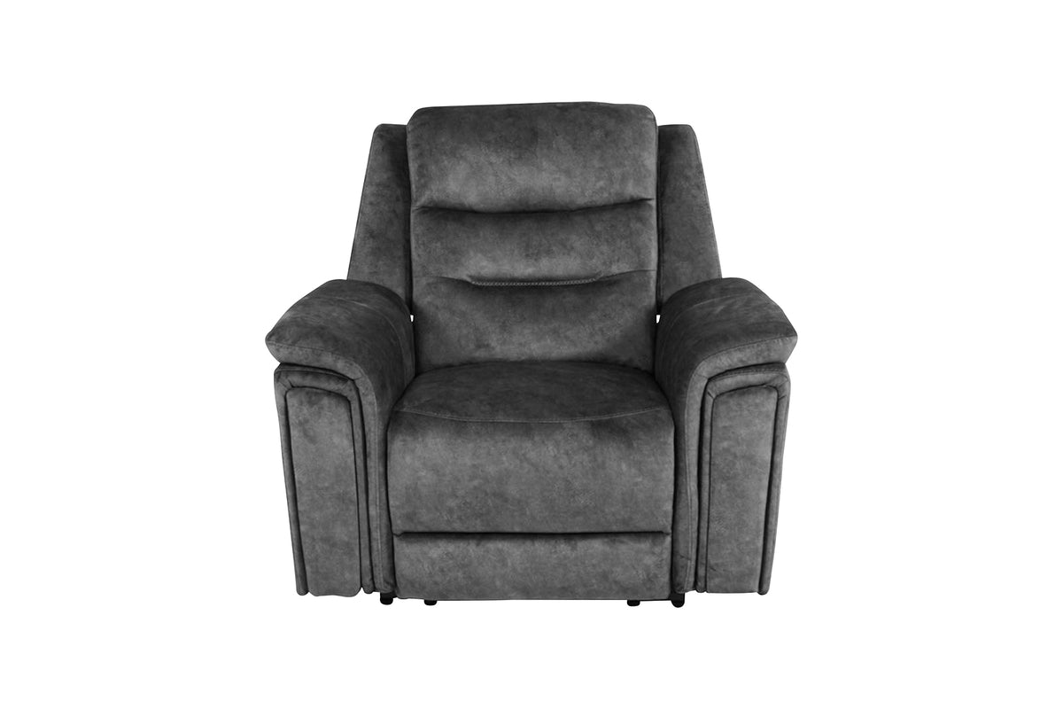 Berlin Power Recliner Armchair - Dark Grey - Dante Furniture