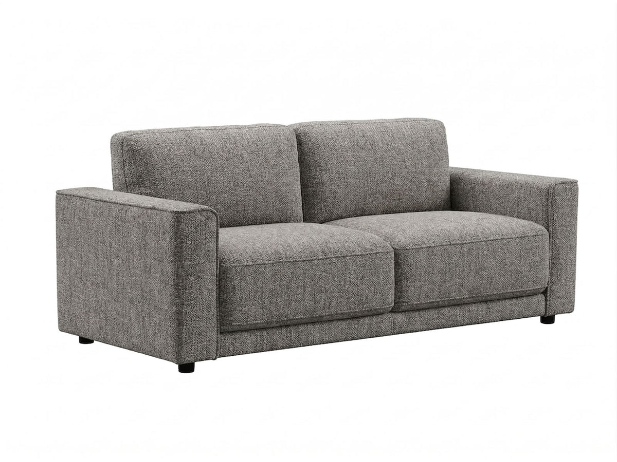 Luca 3 Seater Sofa – Grey Chenille - Dante Furniture - image 3