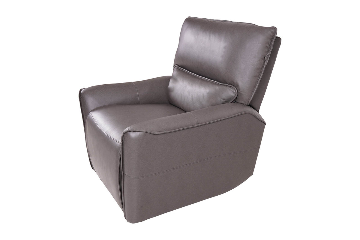 Gracie Armchair Power Recliner - Grey - Dante Furniture
