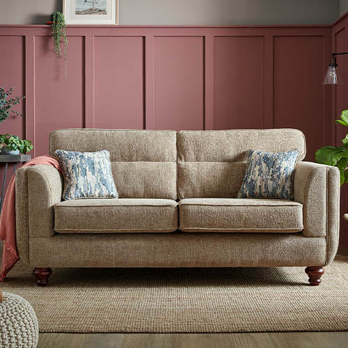 Luxury fabric lounge chair