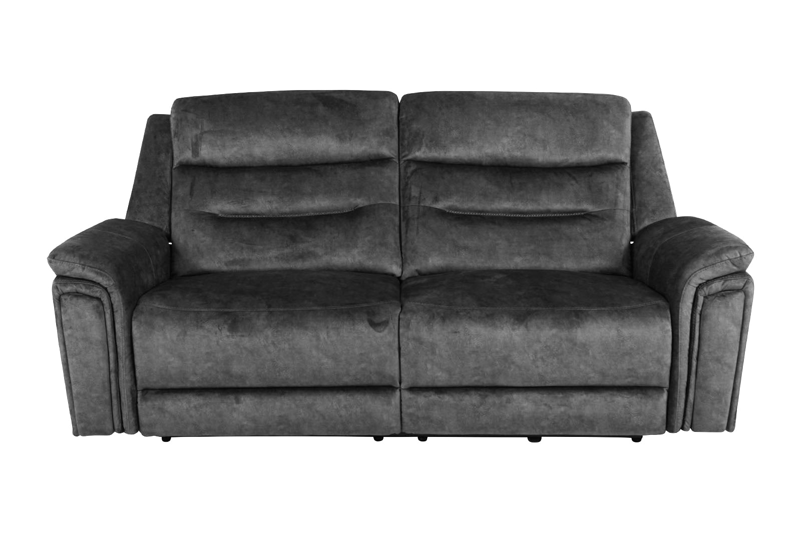 Berlin 3 Seater Power Recliner - Dark Grey - Dante Furniture